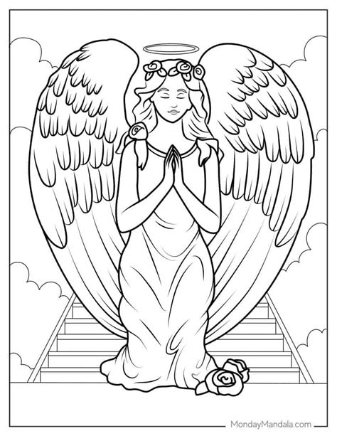 angel coloring sheets printable|angel coloring pages pdf.